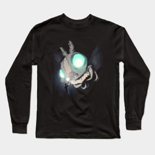 Giant Moth vs Lamp Long Sleeve T-Shirt